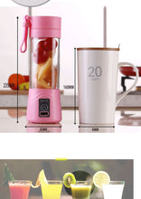 USB Portable Rechargable Juicer 380ml